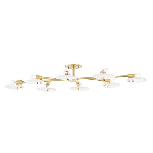 Mitzi Giselle 8 Light Semi Flush Mount