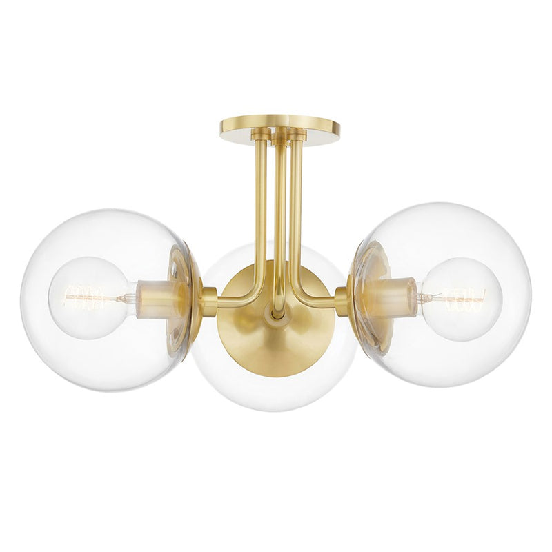 Mitzi Meadow 3 Light Semi Flush