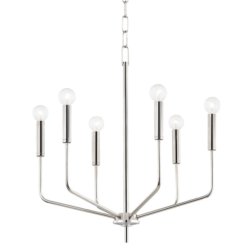 Mitzi Bailey 8 Light Chandelier, Polished Nickel - H516808-PN
