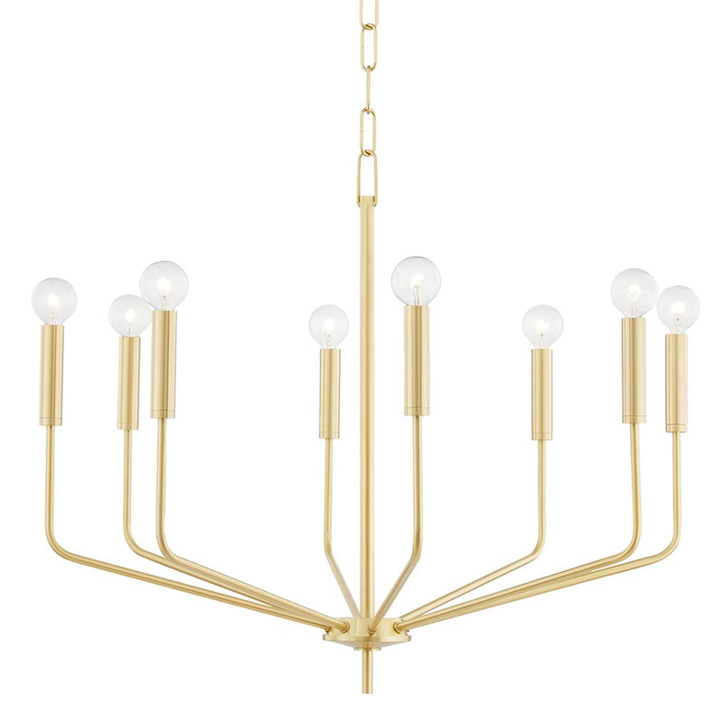 Mitzi Bailey 8 Light Chandelier, Polished Nickel - H516808-PN