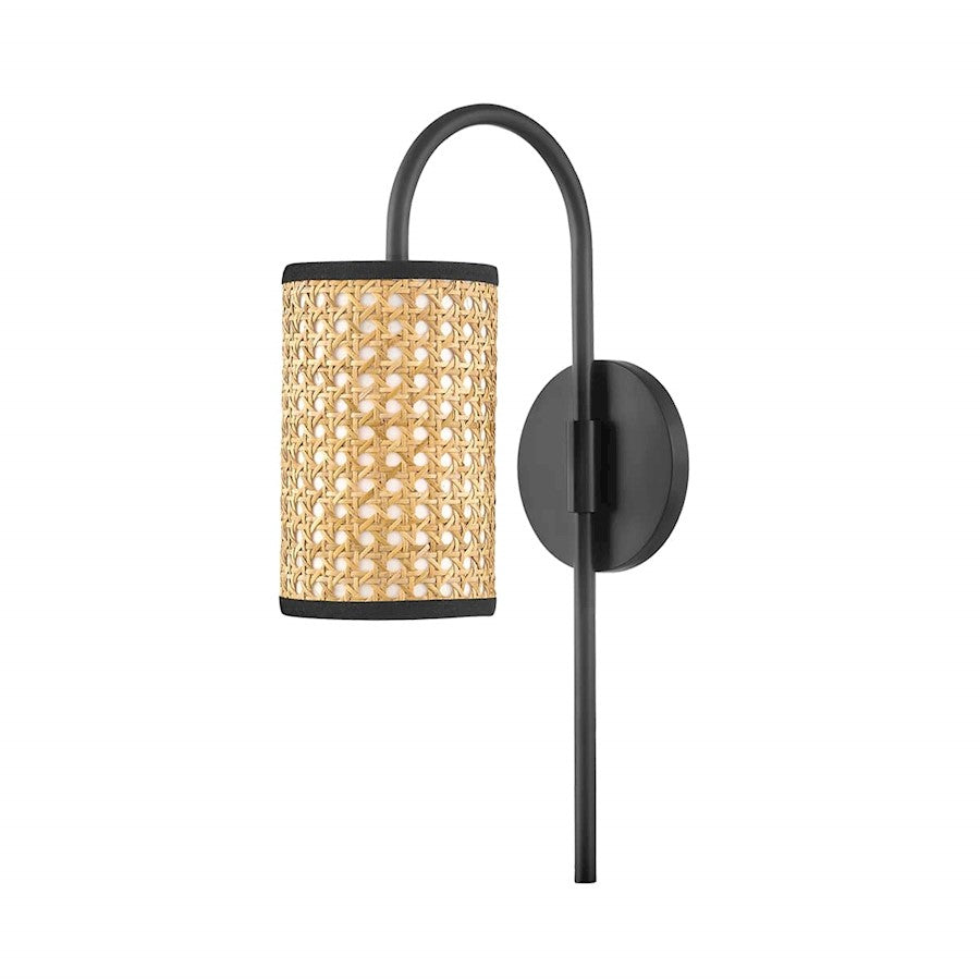Mitzi Dolores 1 Light Wall Sconce, Soft Black