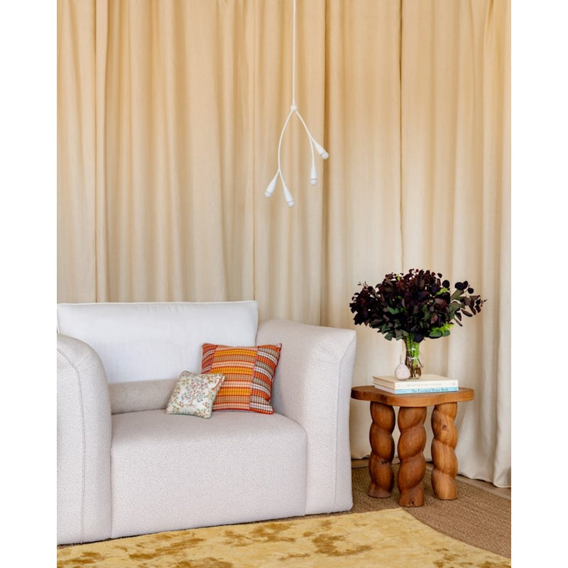 Mitzi Elsa 4 Light Pendant, Textured White - H689704-TWH