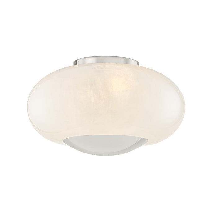 Mitzi Lottie 2 Light Flush Mount, Polished Nickel/Cloud - H899501-PN