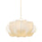 Mitzi Keilah 1 Light 36" Pendant, Aged Brass/Polymer Fabric - H916701L-AGB