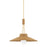 Mitzi Laudine 1 Light Pendant, Aged Brass/Light Natural Wicker - H921701-AGB