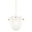 Mitzi Rima 1 Light Pendant, Aged Brass/Cloud - H923701-AGB