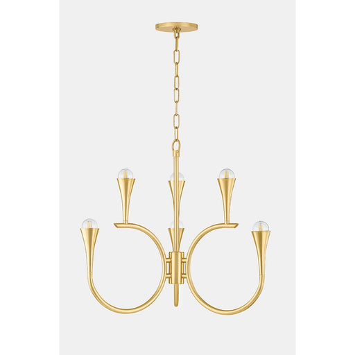 Mitzi Aviana 6 Light Chandelier, Aged Brass/ - H929806-AGB