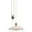 Mitzi Dottie 1 Light Pendant, Bronze/Soft Bisque/Soft Bisque - H995701-TRB-SBQ