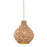 Mitzi Tiana 1 Light Pendant, Aged Brass/Natural Wood - H998701-AGB