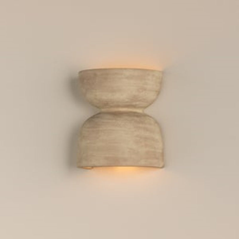 Mitzi Natalia 2Lt Wall Sconce, Brass/Ceramic Windy Dune