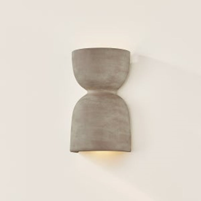 Mitzi Natalia 2Lt Wall Sconce, Brass/Ceramic Windy Dune