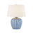 Mitzi Myla 1Lt Table Lamp, Brass/Ceramic/White Linen - HL1029201-AGB-CSL