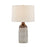 Mitzi Raisa 1 Light Table Lamp, Brass/Ceramic Affogato/Linen - HL1031201-AGB-CAF