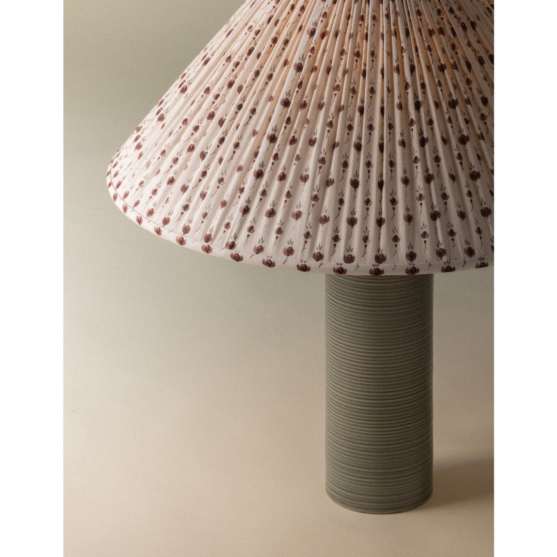Mitzi Tuva 1 Light Table Lamp, Aged Brass/Off White Linen - HL1196201-AGB-CVL