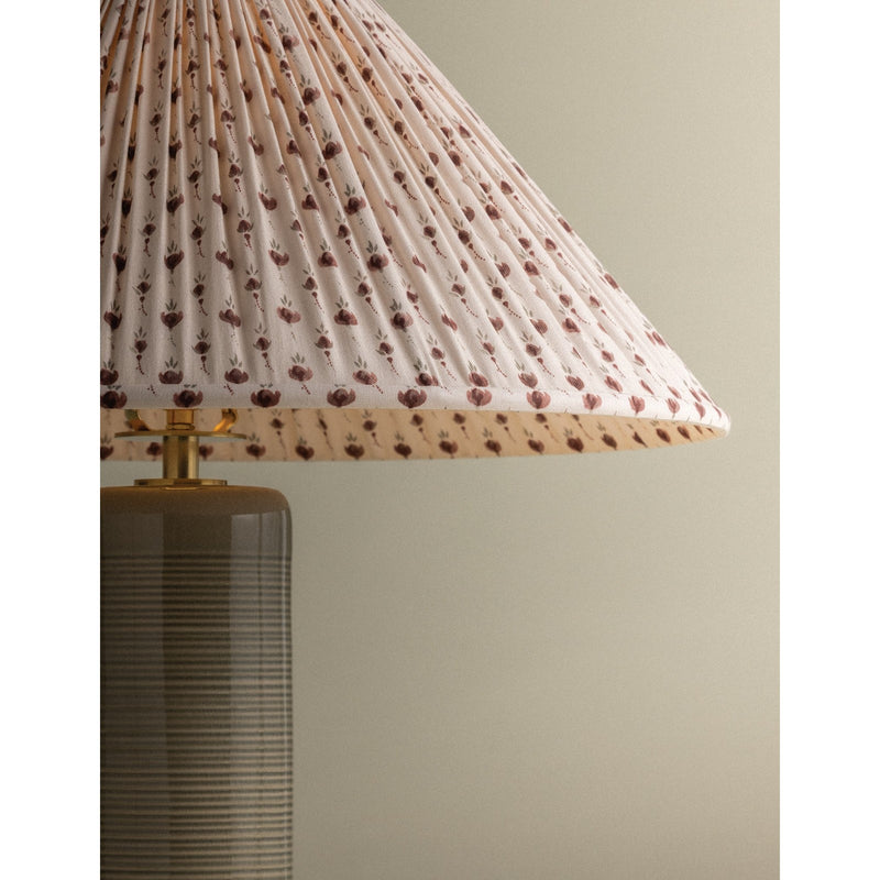 Mitzi Tuva 1 Light Table Lamp, Aged Brass/Off White Linen - HL1196201-AGB-CVL