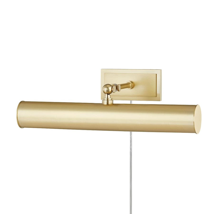 Mitzi Holly Picture Lightw/Plug, Aged Brass/Aged Brass