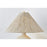 Mitzi Centella 1 Light Table Lamp, Brass/White Plaster/Jute