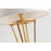 Hudson Valley Hurley 1 Light Table Lamp, Gold Leaf