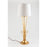 Hudson Valley Hurley 1 Light Table Lamp, Gold Leaf