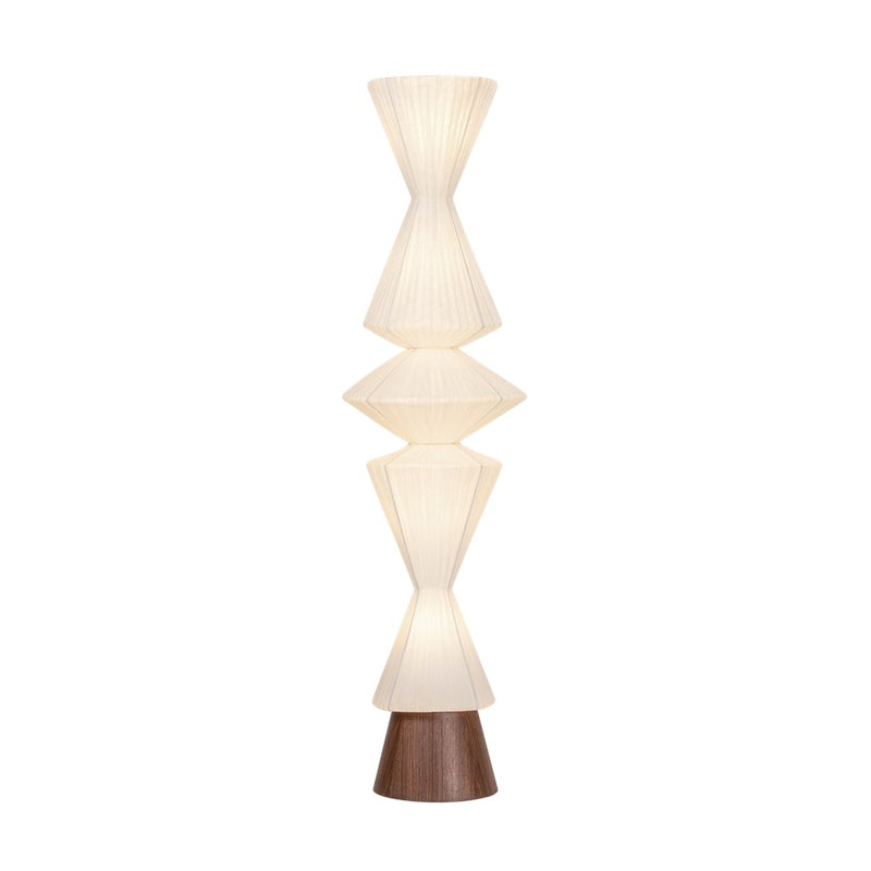 Hudson Valley Greendale 5Lt Floor Lamp, Aged Brass/Handmade Paper - L1205-AGB