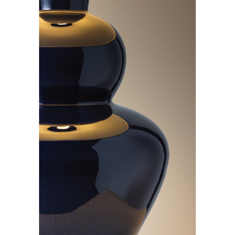 Hudson Valley Dumont 1 Light Table Lamp, Aged Brass/Boucle