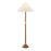 Hudson Valley Merrimack 1 Light Floor Lamp, Aged Brass/White Linen - L2251-AGB