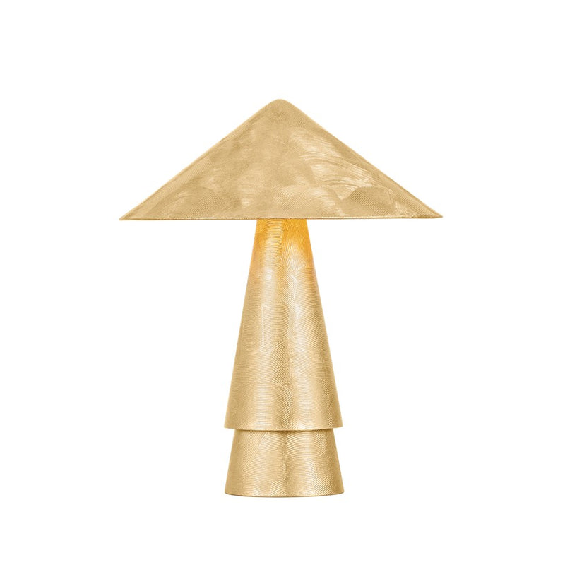 Hudson Valley Foxton 1 Light Table Lamp, Vintage Gold Leaf