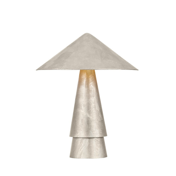 Hudson Valley Foxton 1 Light Table Lamp, Warm Silver Leaf