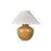 Hudson Valley French Ridge 1Lt Table Lamp, Brass/Textured Linen - L3324-AGB-CDJ