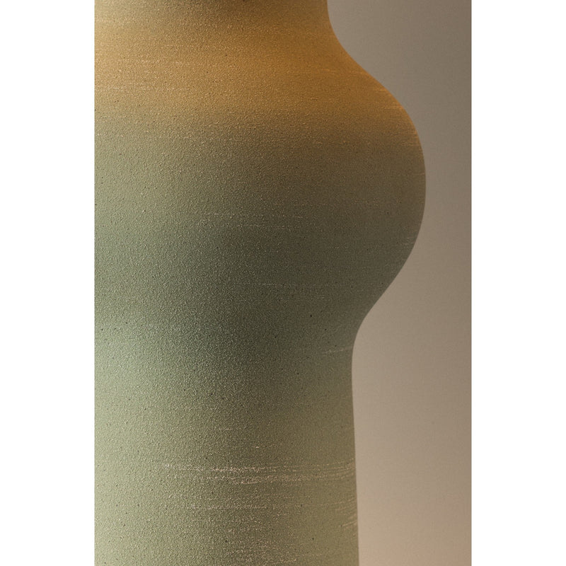 Hudson Valley Heathway 1Lt Table Lamp, Aged Brass/Natural Linen