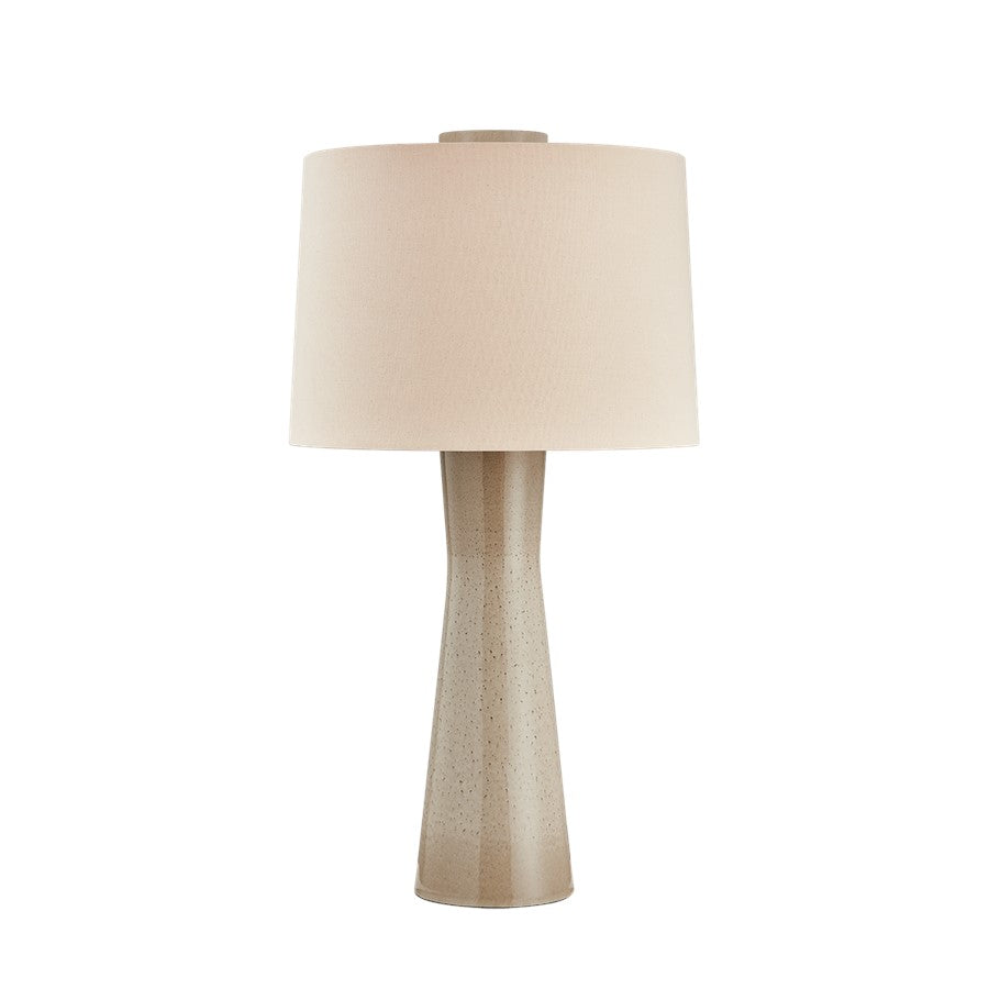 Hudson Valley Havelock 1Lt Table Lamp, Aged Brass/Wheat Linen - L3633-AGB-CRG
