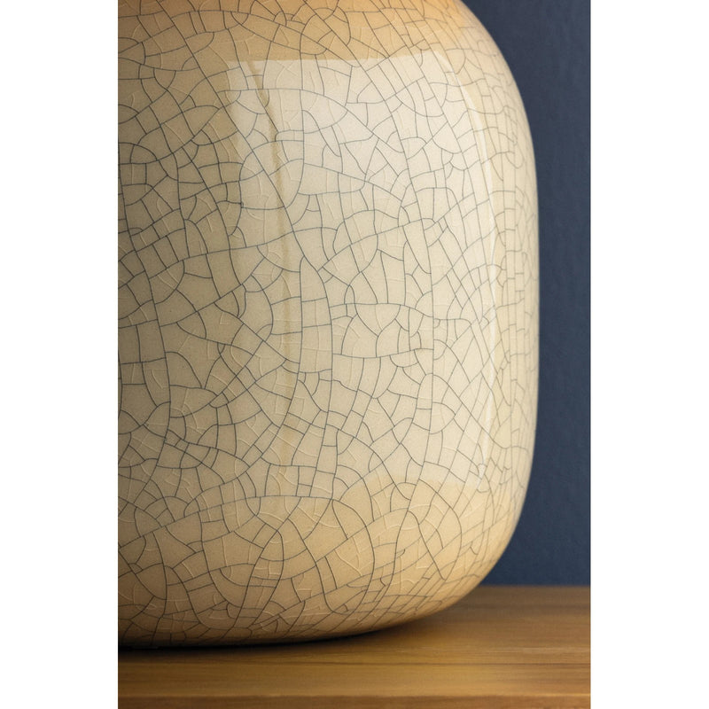 Hudson Valley Leetown 2-Light Table Lamp | Modern Ceramic Inked Crackle and Aged Brass | Living Room & Bedroom Accent | Model L3732-AGB-CIK