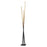 Hudson Valley Gansevoort 1 Light Led Floor Lamp, Gradient Brass