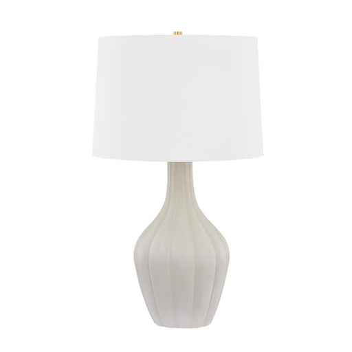 Hudson Valley Glendora 1Lt Table Lamp, Brass/Misty/White - L7232-AGB-CMY