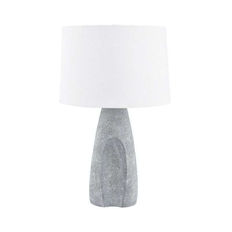 Hudson Valley Hackensack 1Lt Lamp, Brass/Stonewash/Linen - L7729-AGB-CSH