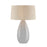 Hudson Valley Colwyn 1Lt Table Lamp, Brass/Dove White/Natural - L7730-AGB-CVW