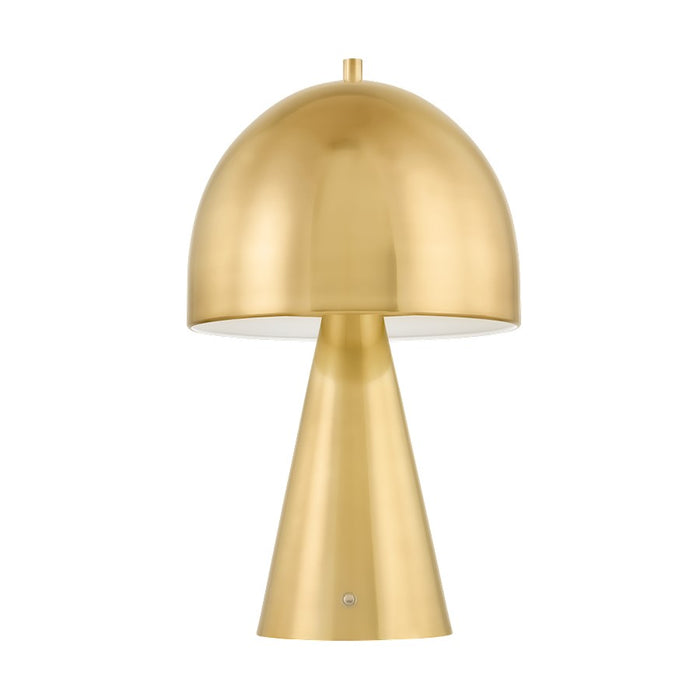 Hudson Valley Hopkinton 1Lt Rechargeable Table Lamp, Brass/Brass - L7831-AGB