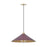 Hudson Valley Clivedon 1Lt 20" Pendant, Brass/Soft Crimson - MDS1402-AGB-CRN