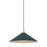 Hudson Valley Clivedon 1Lt 20" Pendant, Brass/Green