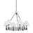 Hudson Valley Howard 6Lt Chandelier, Brass/Distressed Bronze - MDS1800-AGB-DB