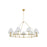 Hudson Valley Howard 9 Light Chandelier, Aged Brass - MDS1801-AGB