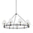Hudson Valley Howard 9Lt Chandelier, Brass/Distressed Bronze - MDS1801-AGB-DB