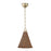 Hudson Valley Kensington 1 Light 13" Pendant, Aged Brass - MDS2101-AGB