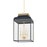 Hudson Valley Houghton 4Lt 33" Lantern, Brass/Bronze/Clear