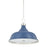 Hudson Valley Painted No.1 4Lt Pendant, Nickel/Blue/White Glass - MDS300L-PN-FBL
