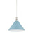 Hudson Valley Painted No.2 1Lt Pendant, Nickel/Blue Bird - MDS352L-PN-BB