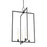 Hudson Valley Middleborough 4 Light Large Pendant, Aged Iron