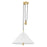 Hudson Valley Dorset 1 Light Pendant, Aged Brass