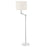 Hudson Valley Essex 2 Light Floor Lamp, Polished Nickel