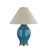 Hudson Valley Westhorpe 1Lt Table Lamp, Brass/French Blue/ - MDSL2600-AGB-CFB